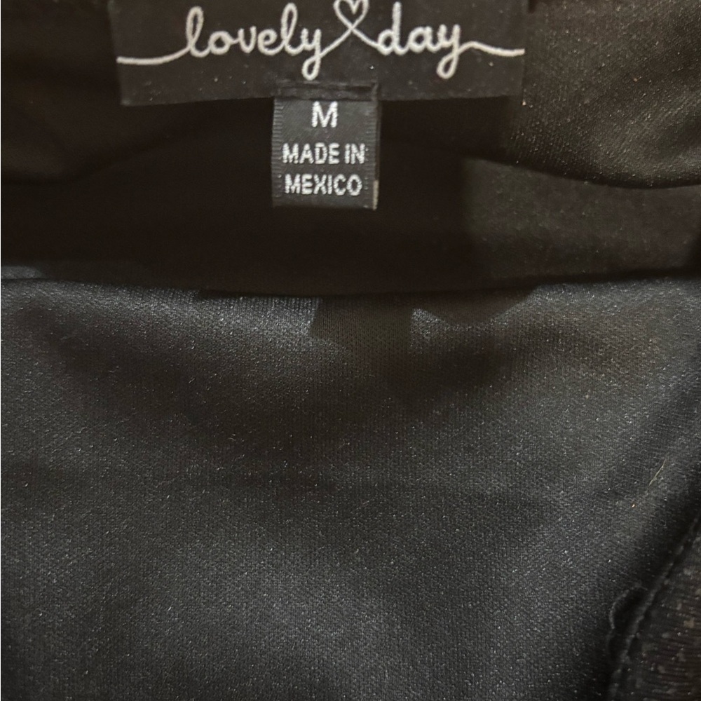 Dress Black Lovely Day - Picture 2 of 3
